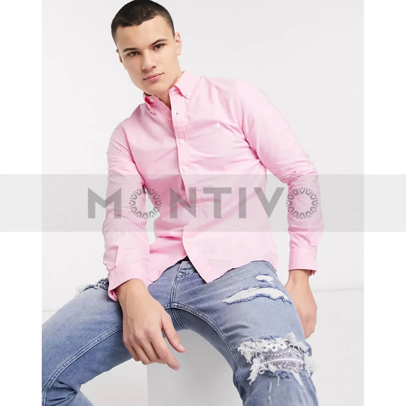 Ralph Lauren Pink Slim Fit Shirt