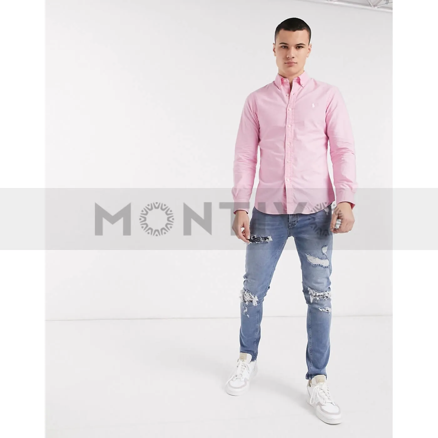 Ralph Lauren Pink Slim Fit Shirt