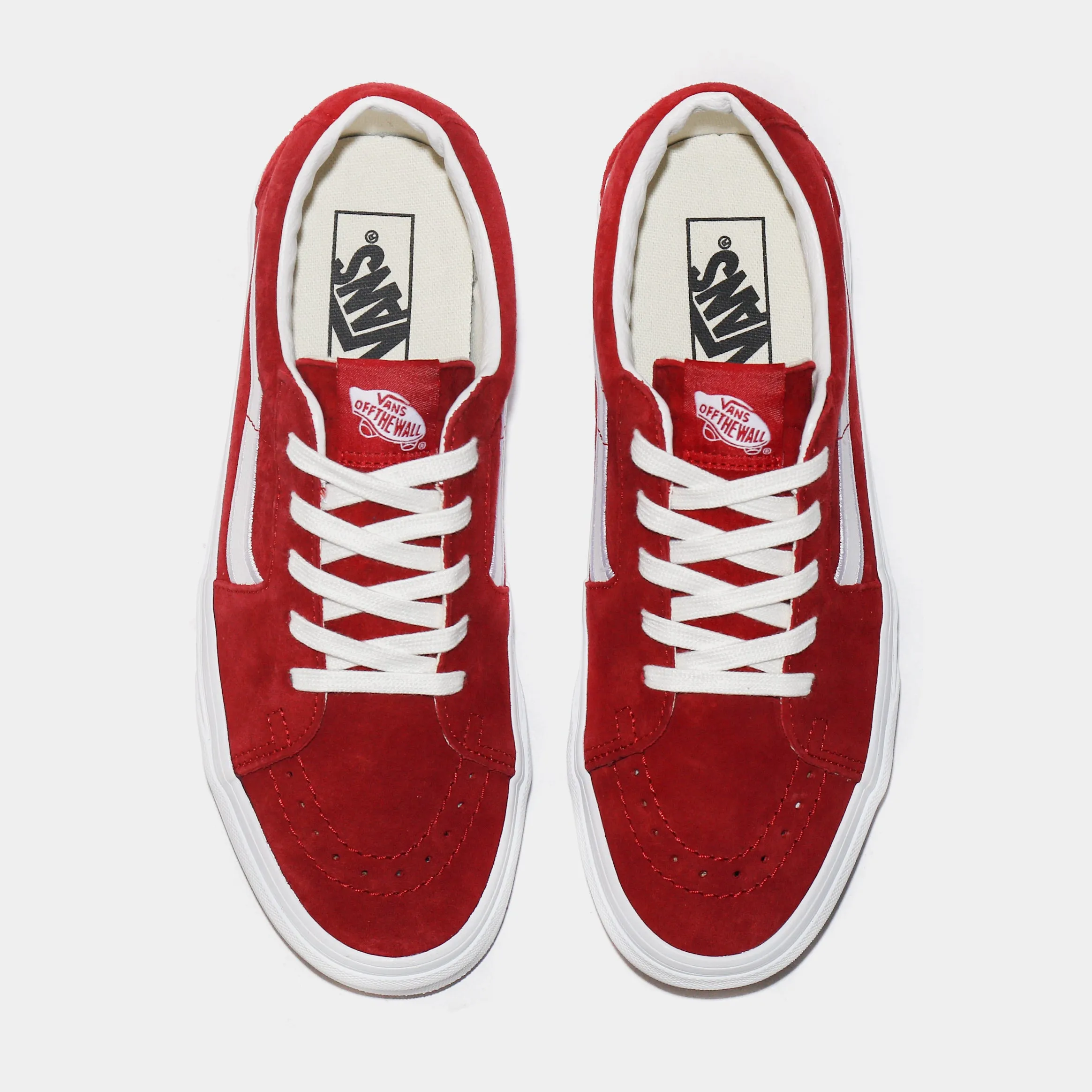 SK8 Low Mens Skate Shoes (Port Royale Red)