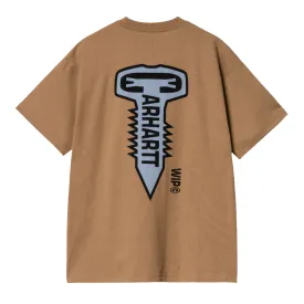 S/S CROSS SCREW T-SHIRT / CARHARTT WIP / PEANUT