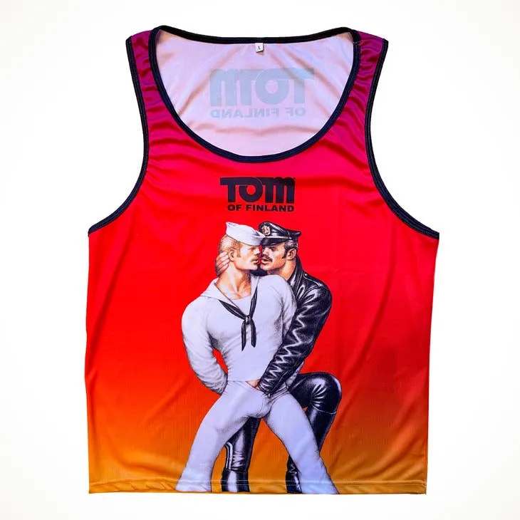 Tom of Finland Mesh Tank Top — "Slutty Sailor"