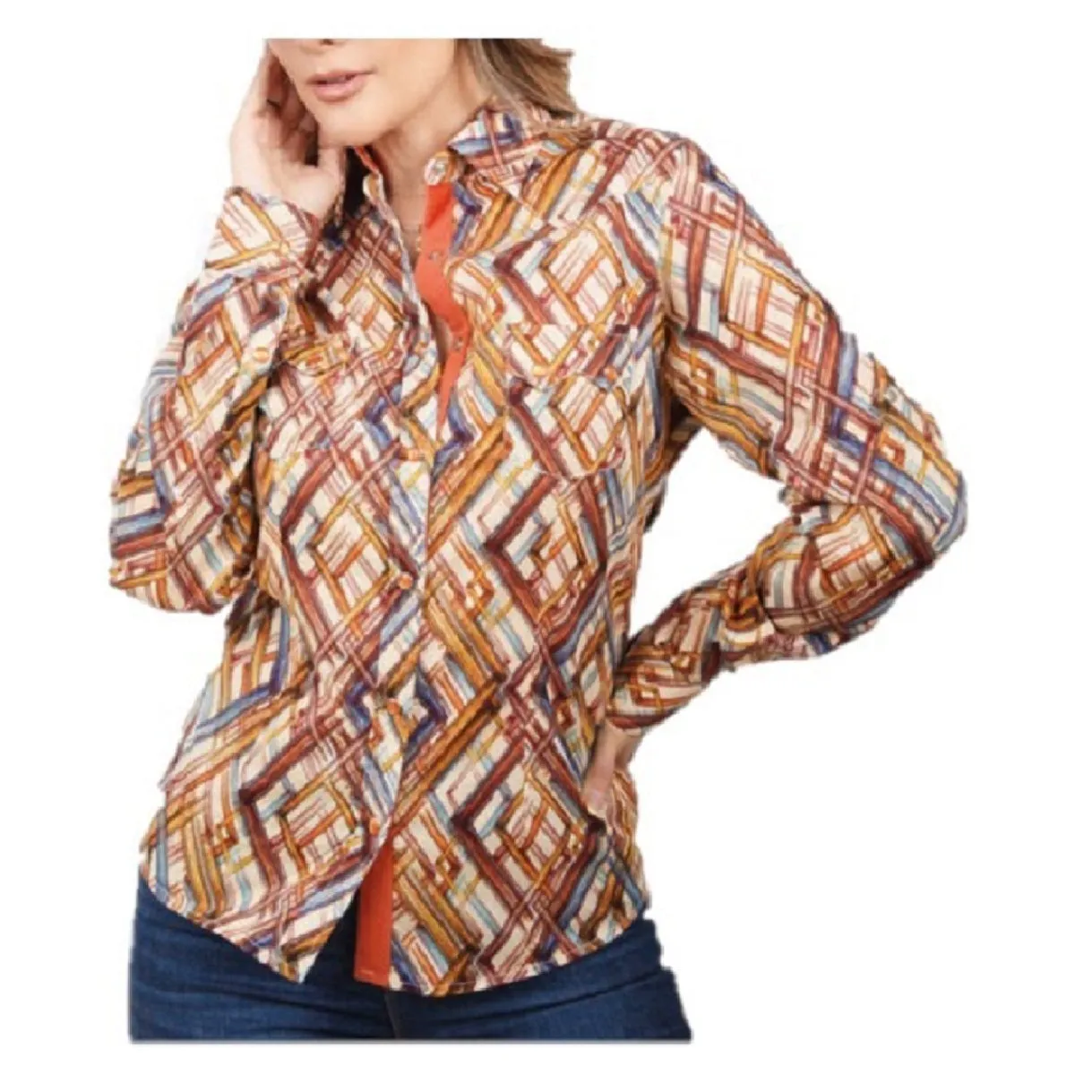 Western Shirt for Women NA-TM-WD0538