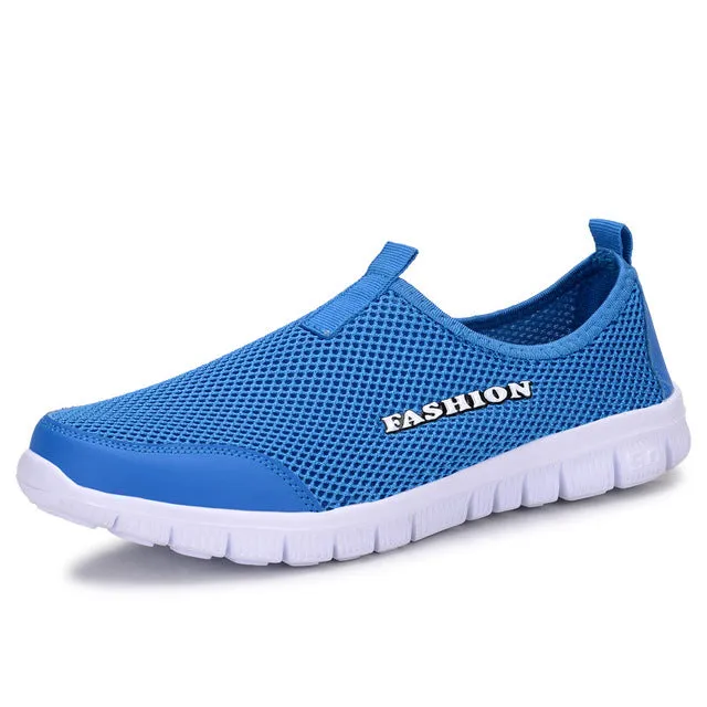 Women Casual Shoes 2017 New Arrival Women's Fashion Air Mesh Summer Shoes Female Slip-on Plus Size