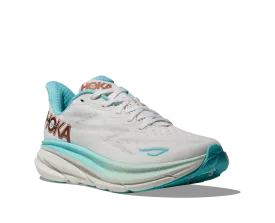 Women's Hoka Clifton 9 Color: Frost/Rose Gold